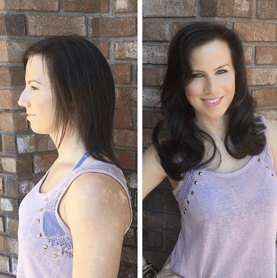 Hair color transformation by Oz Hair Studio Waco